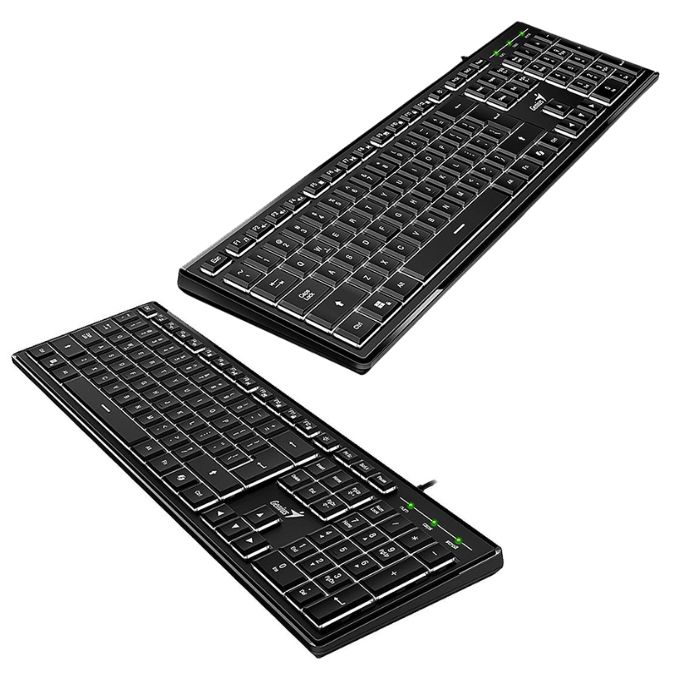 TECLADO GENIUS SLIMSTAR 820 RETROILUMINADO IA COPILOT CX:USB - Imagen 2